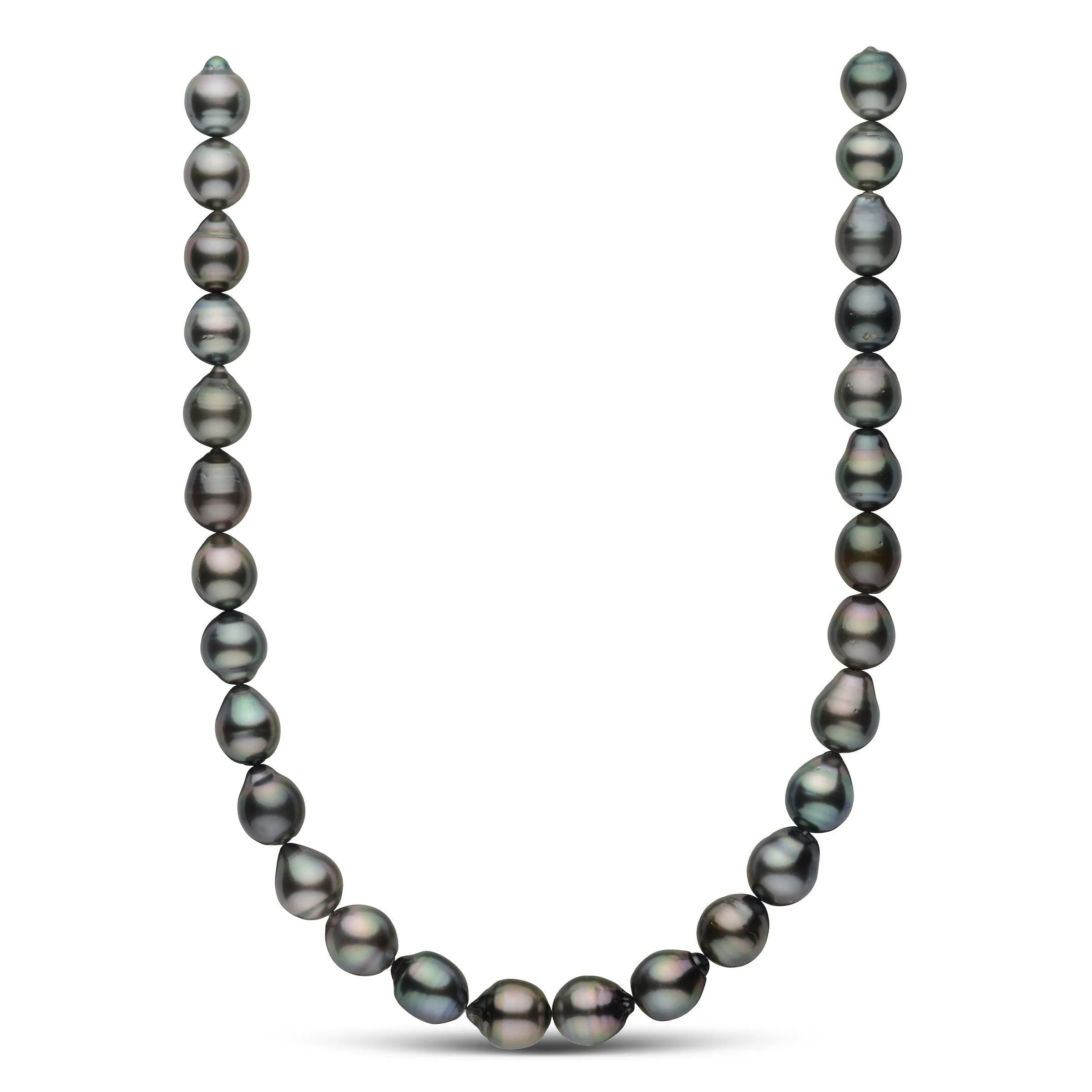 12.0-12.8 mm AA /AAA Tahitian Drop Pearl Necklace