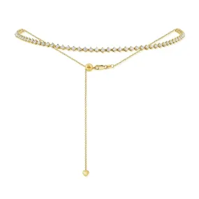 14K GOLD DIAMOND ANDI CHOKER