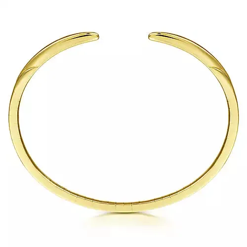 14k Yellow Gold Split Cuff Bracelet