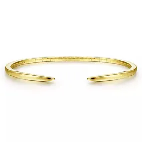 14k Yellow Gold Split Cuff Bracelet