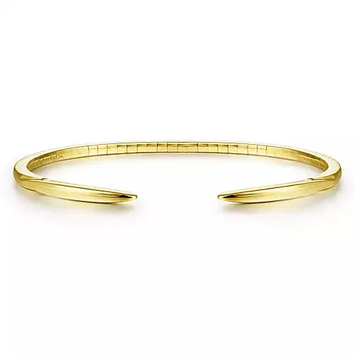 14k Yellow Gold Split Cuff Bracelet