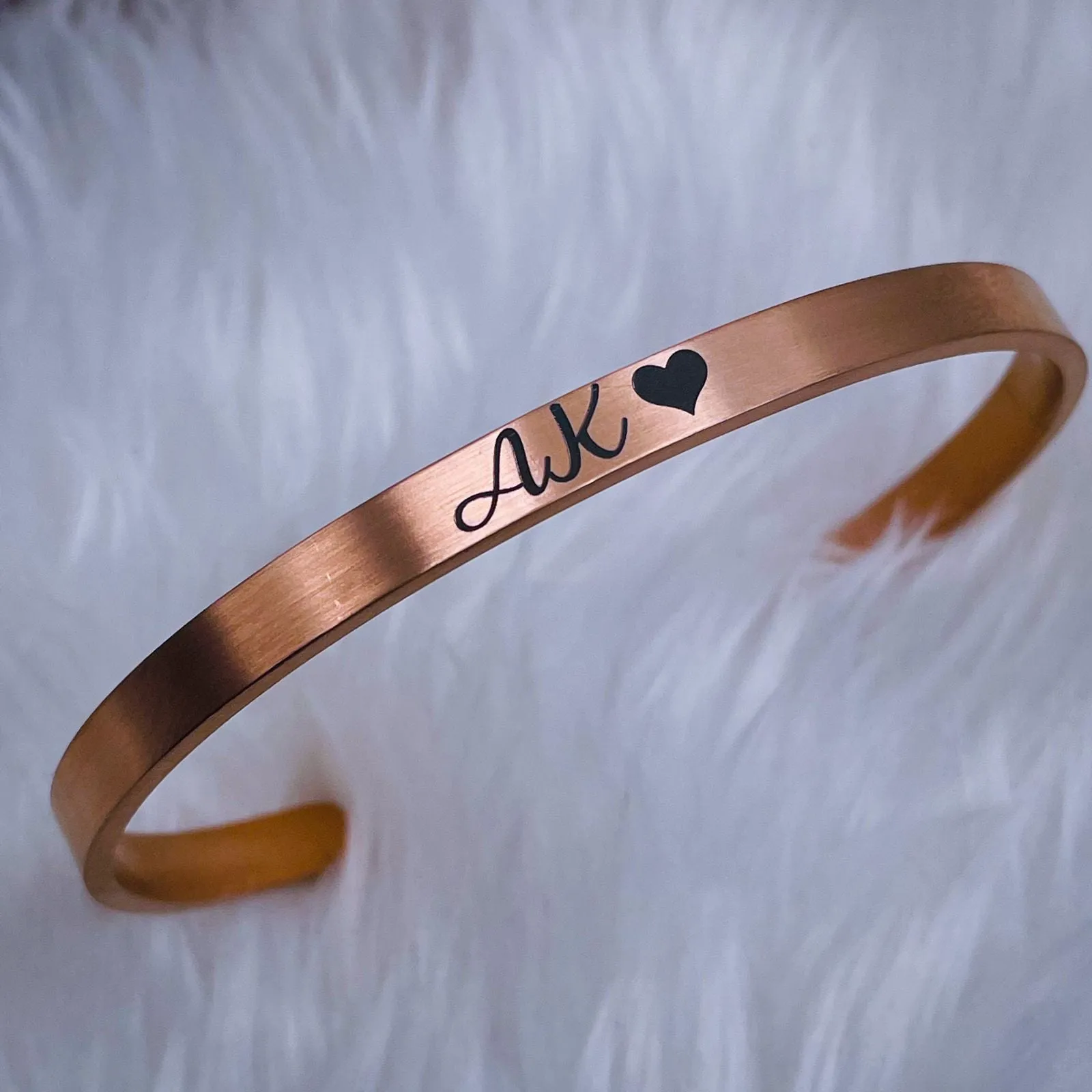 5mm Matte Finish 316 Surgical Stainless Steel Customized Personalised Laser Engraved Free Size Cuff Kada Bangle Bracelet Unisex