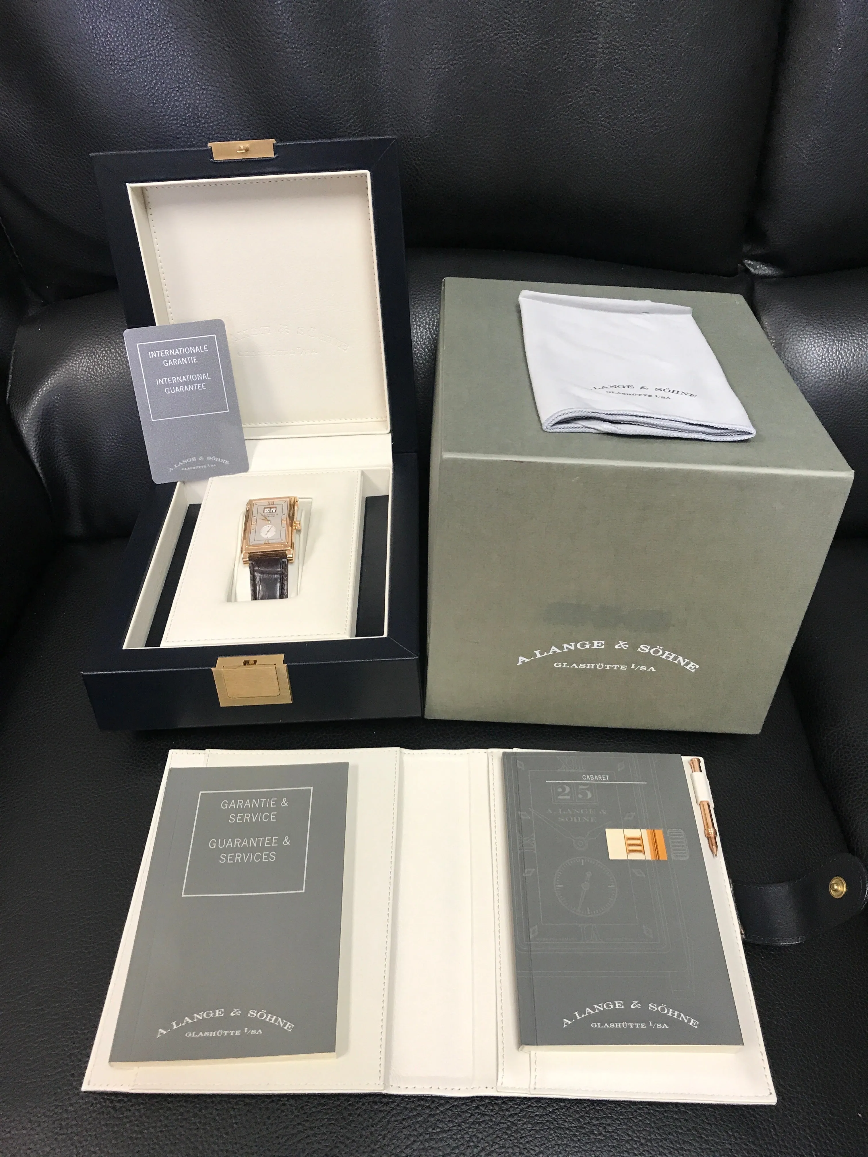 A. Lange & Sohne Cabaret 107.032 Silver Dial Manual wind Men's Watch