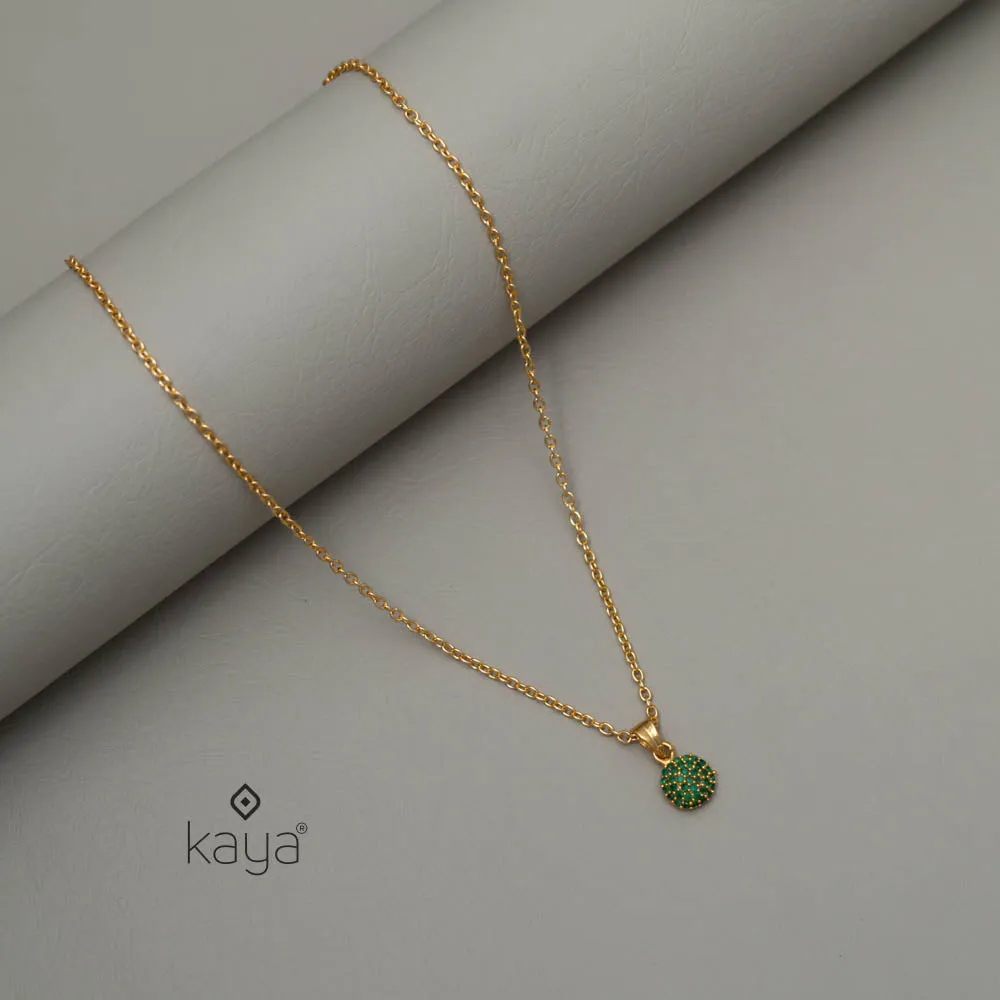 AG101020 - Simple pendant Necklace