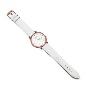 Anaii 'Mosaic' Ladies Watch with White Strap