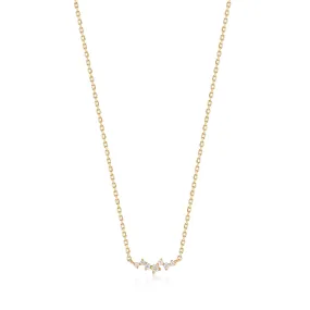 Ania Haie 14kt Gold Stargazer Natural Diamond Constellation Necklace