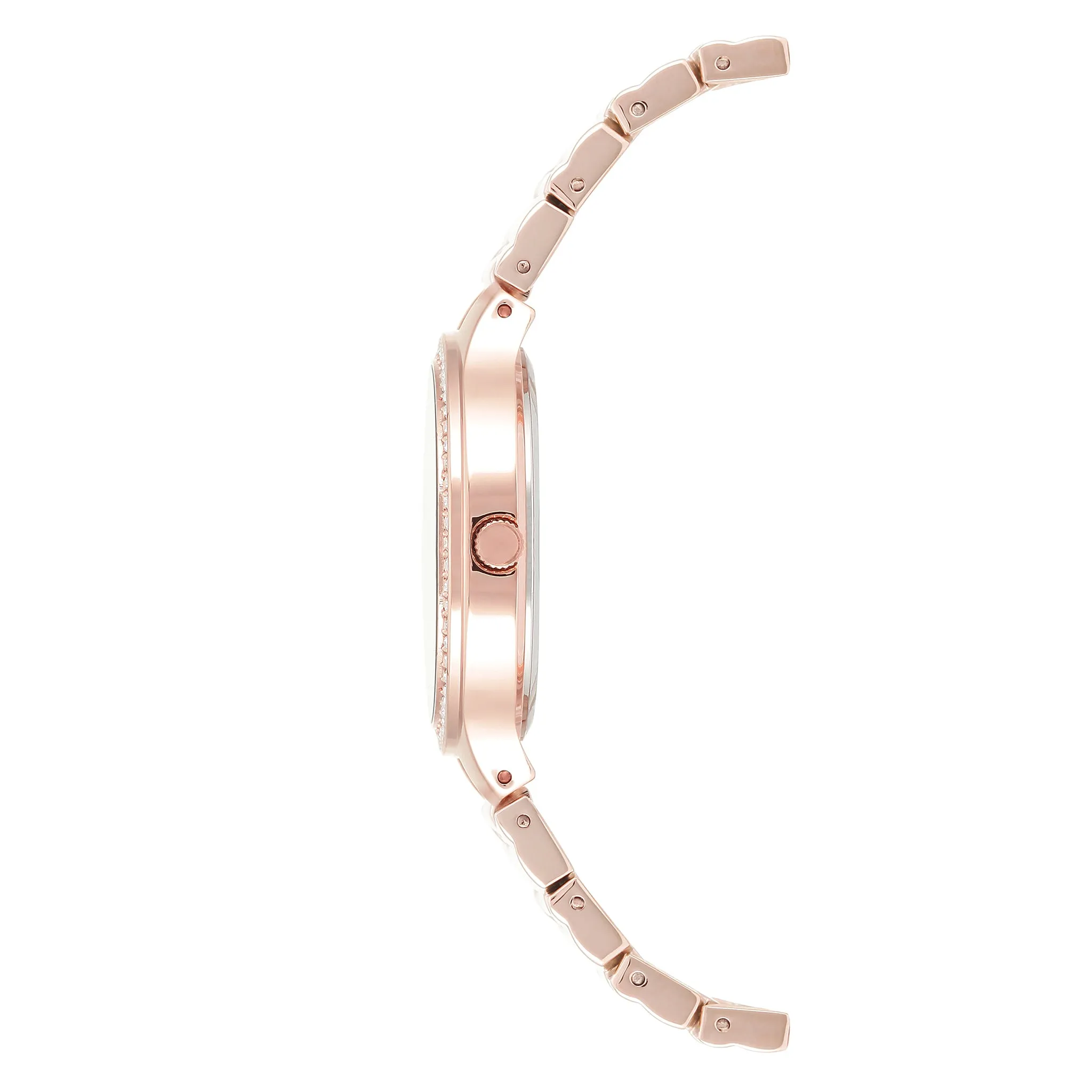 Anne Klein Rose Gold Band Women's Watch - AK1854RMRG