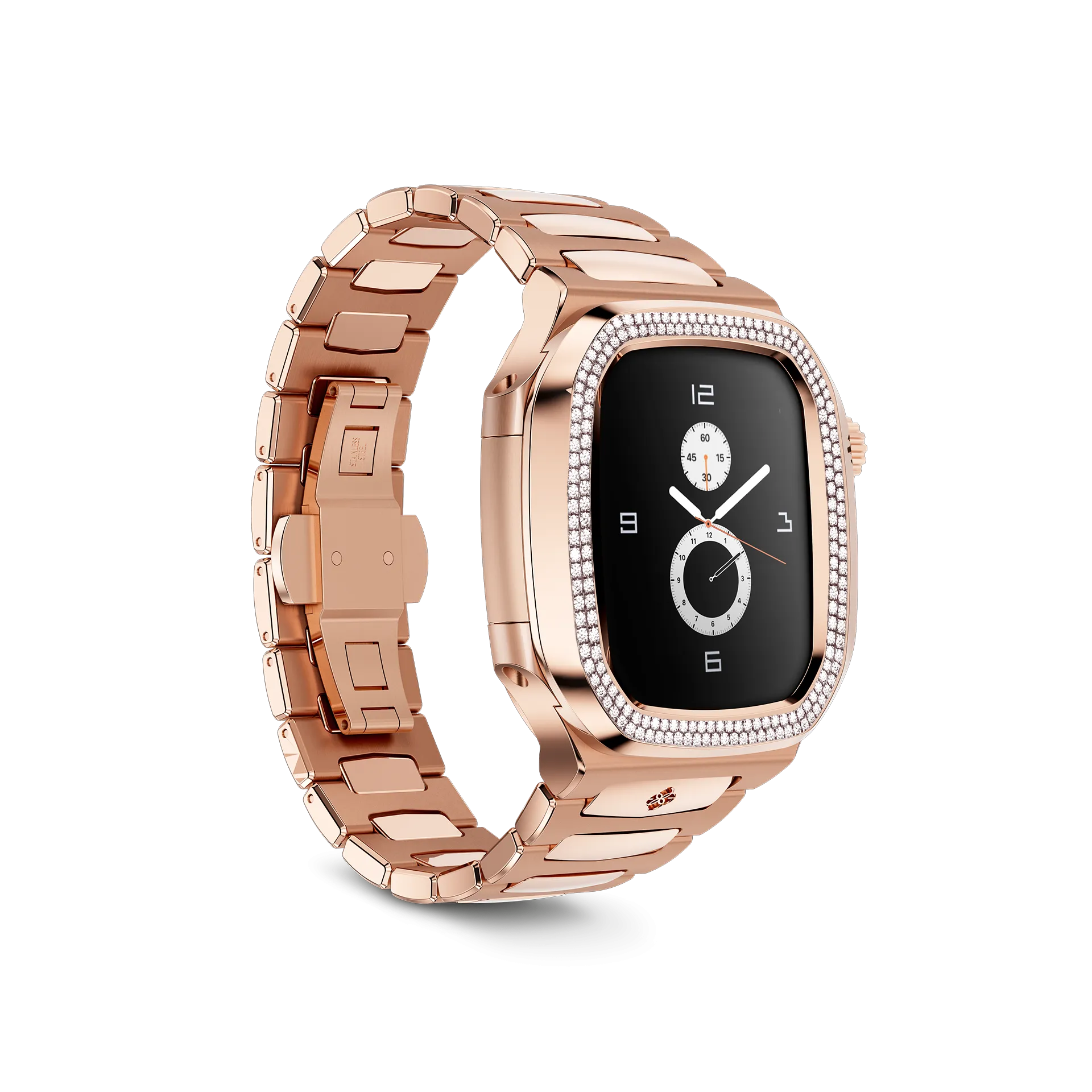 Rose Gold Apple Watch Case - Medium, Model RO41