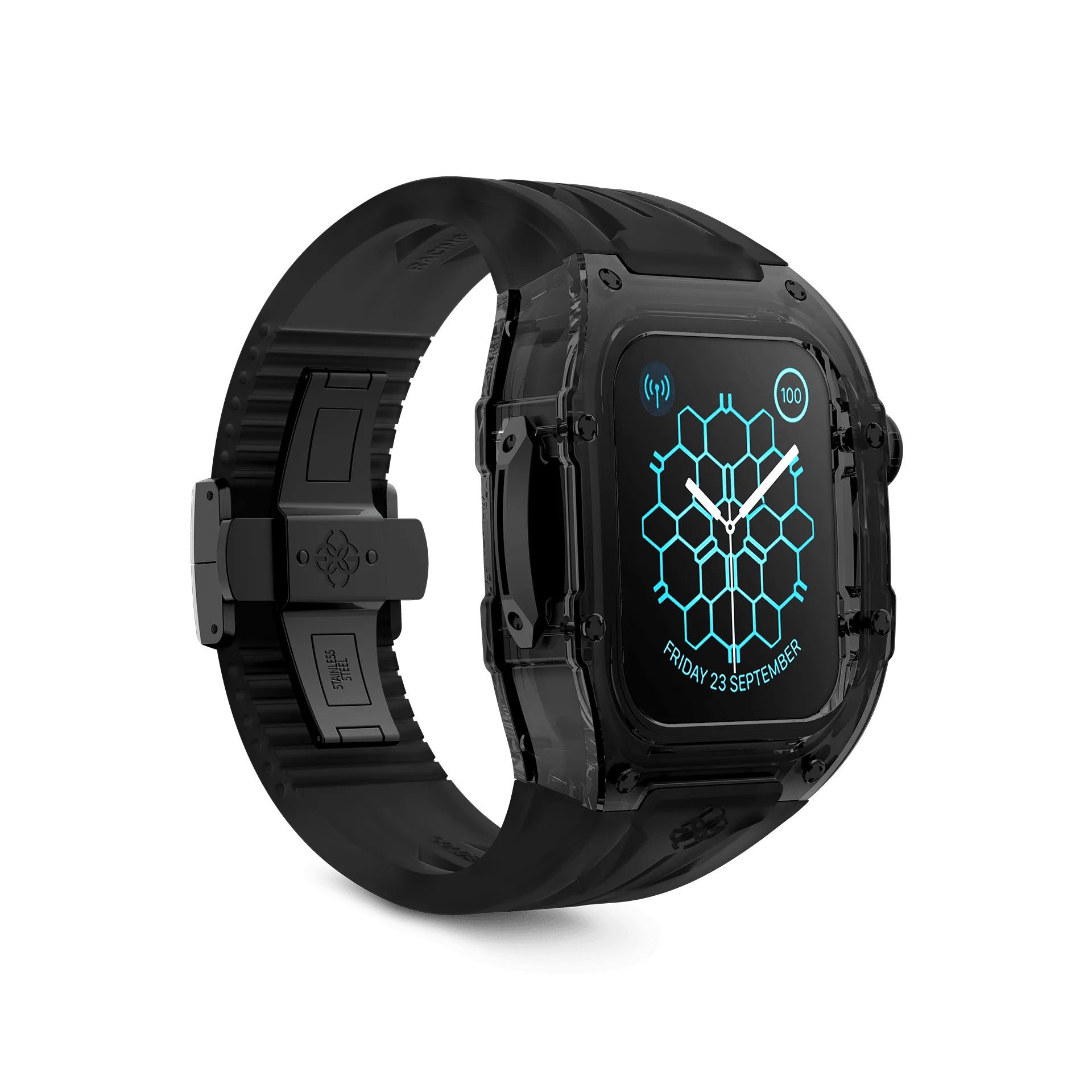 Apple Watch Case / RSTR45 - SMOKEY BLACK