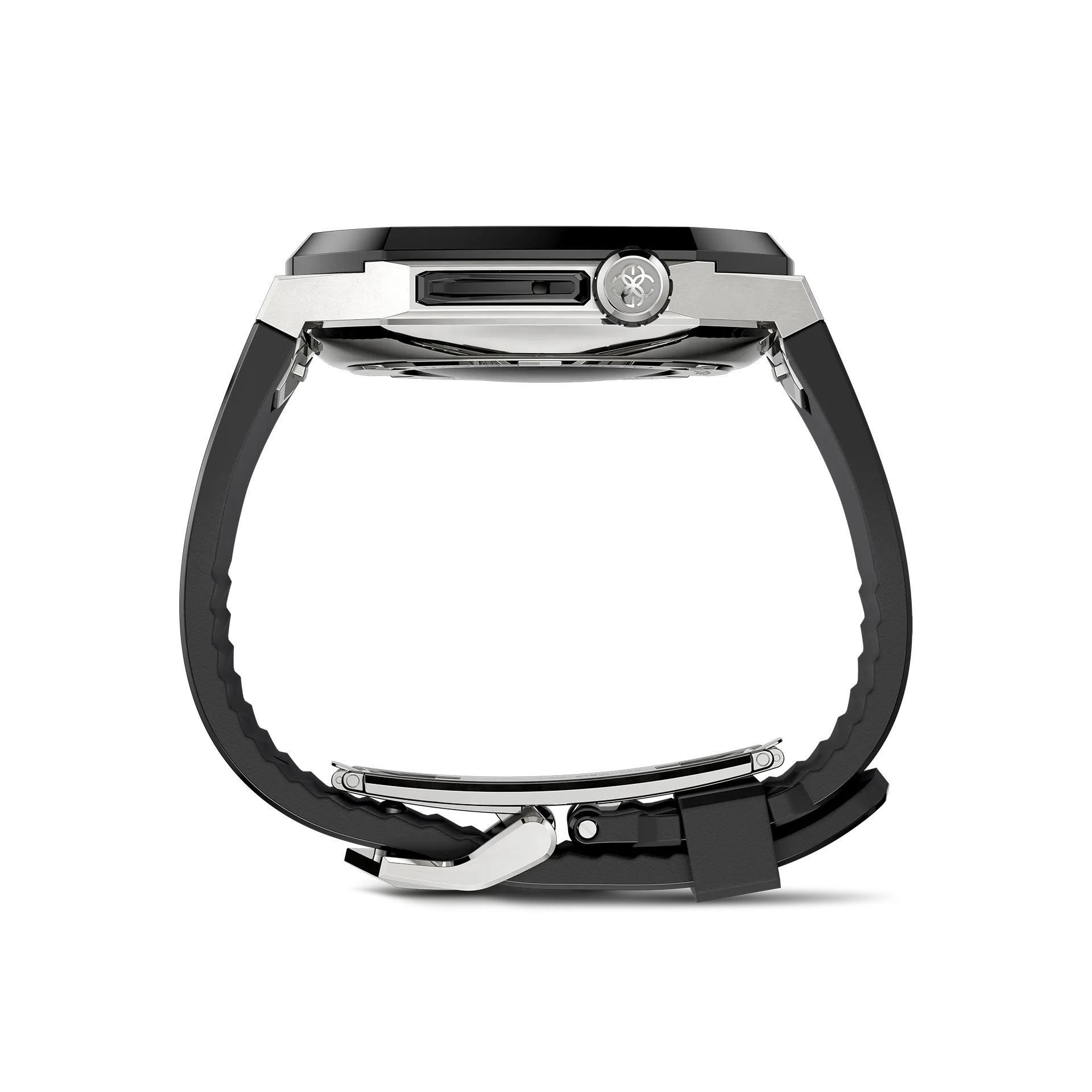 Apple Watch Case / SPIII41 - Silver Jet Black