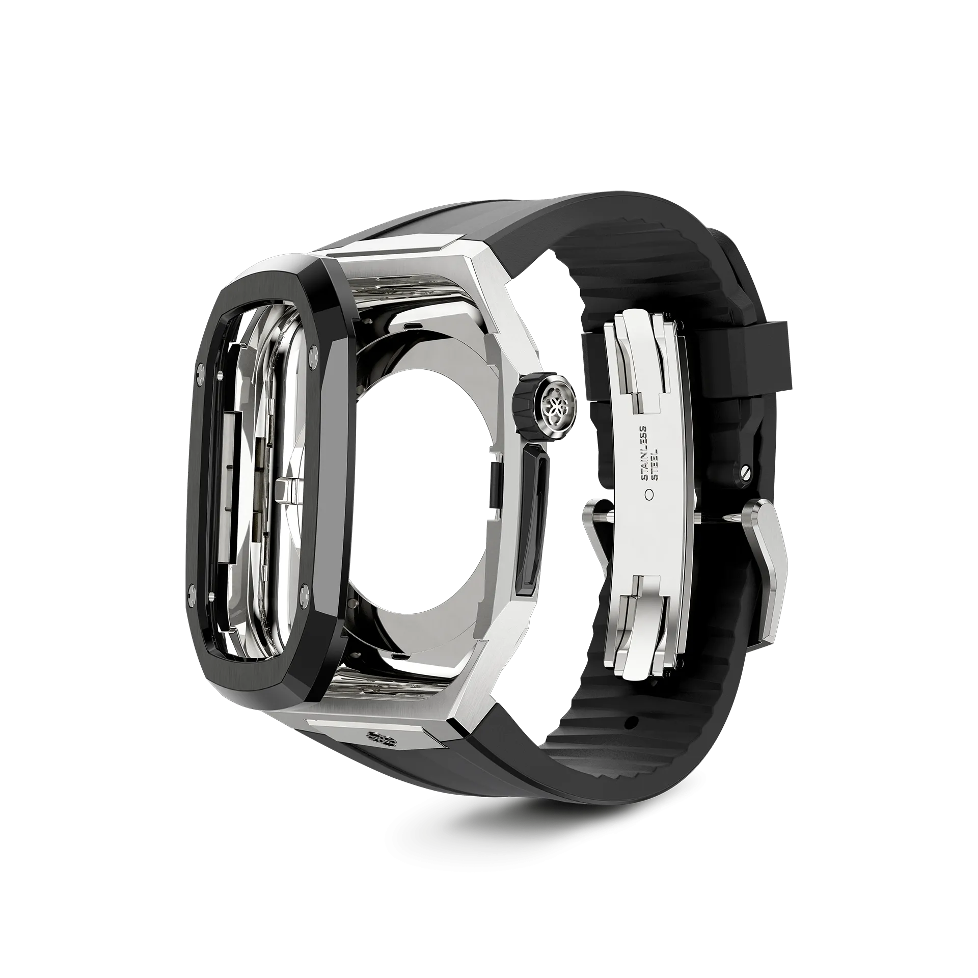 Apple Watch Case / SPIII41 - Silver Jet Black