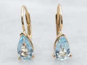 Aquamarine Drop Earrings