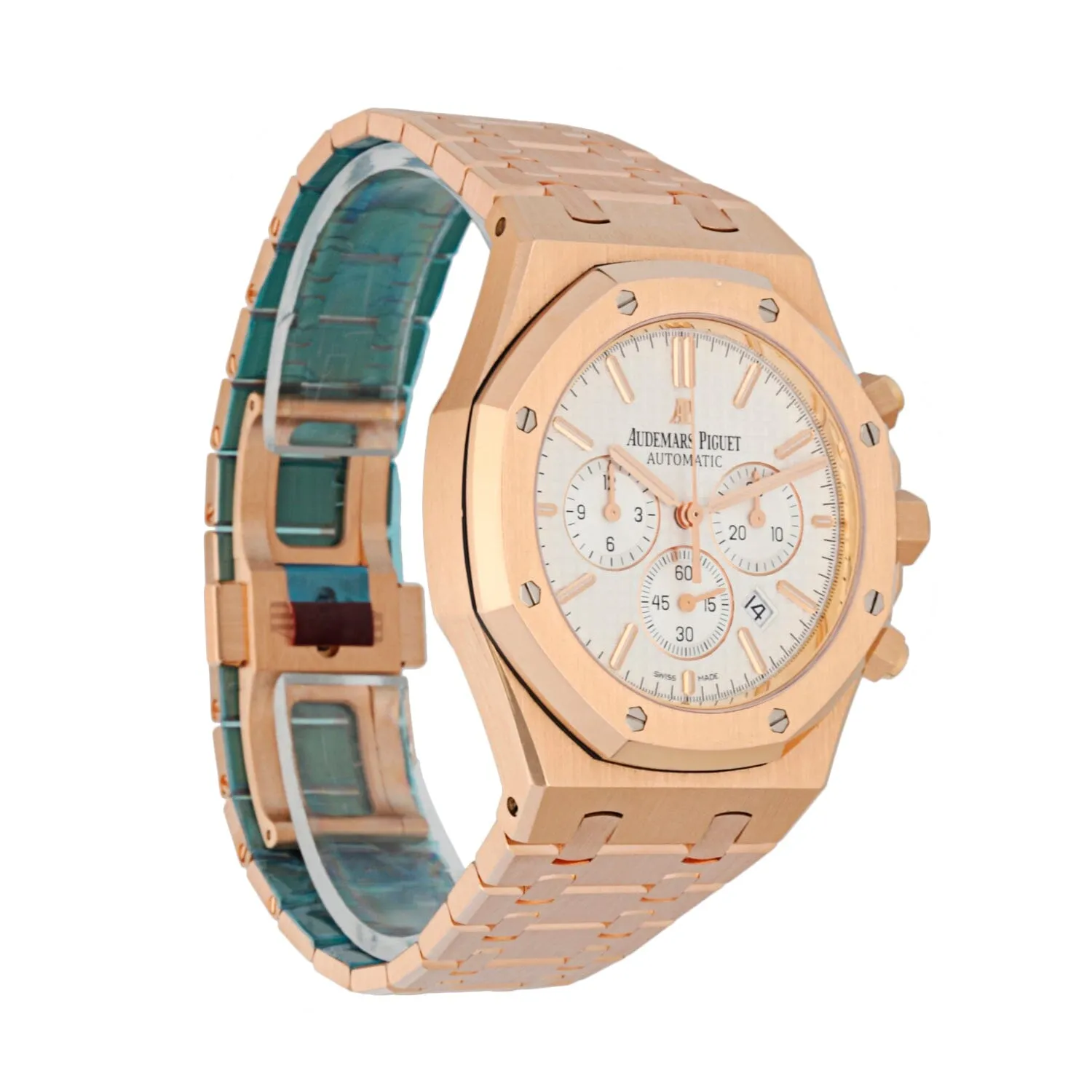 Audemars Piguet Royal Oak 26320OR 18K Rose Gold Chronograph Men's Watch