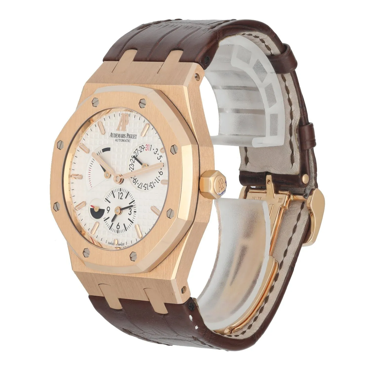 Audemars Piguet Royal Oak Dual Time 26120OR Men's Watch Box Papers