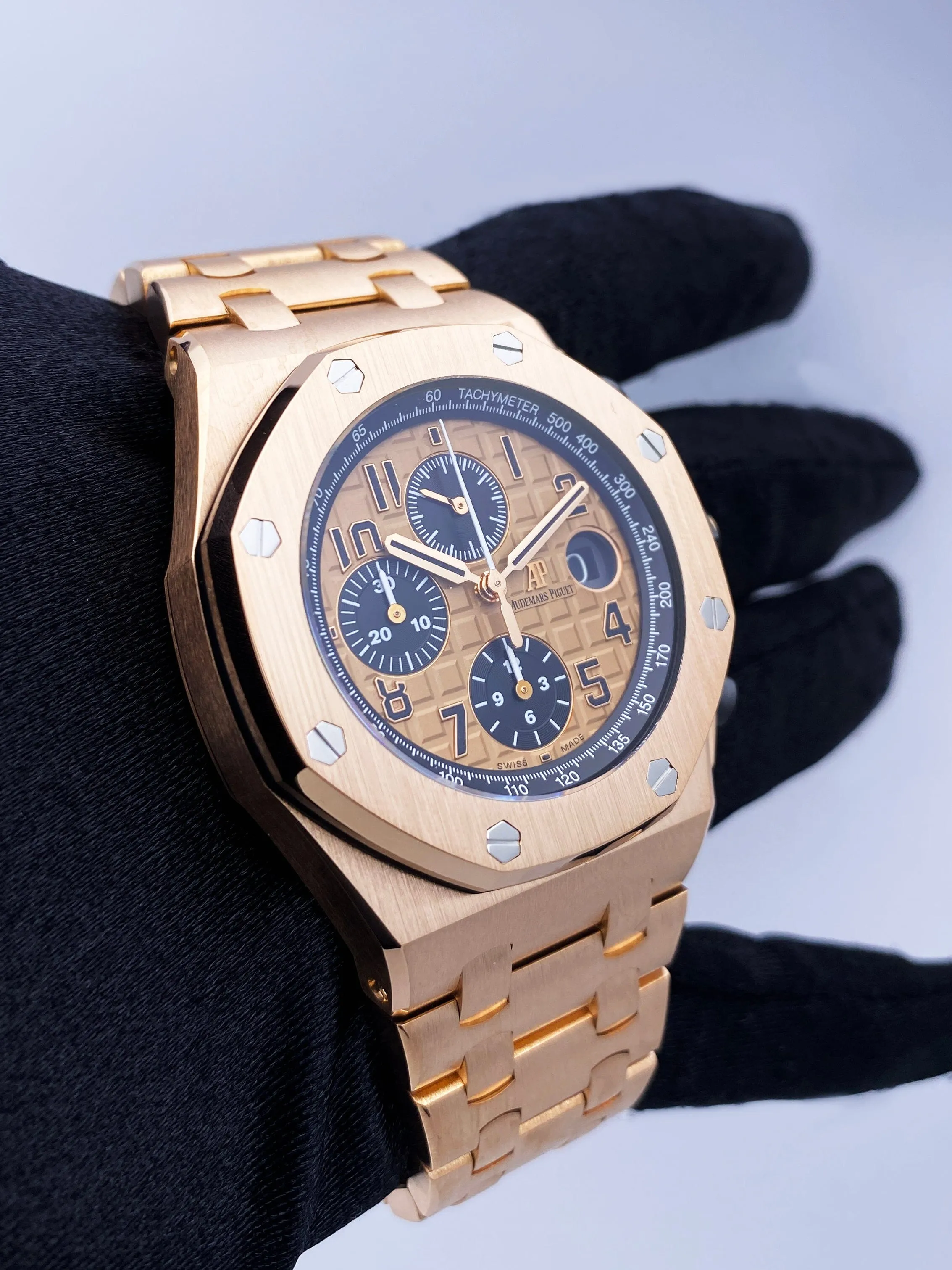 Audemars Piguet Royal Oak Offshore 26470OR Mens Watch Box Papers