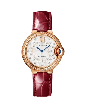 BALLON BLEU DE CARTIER, 33 MM, ROSE GOLD, DIAMONDS