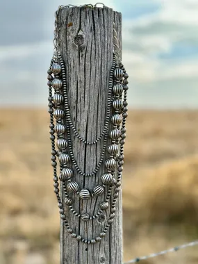 Be My Statement Silver Necklace