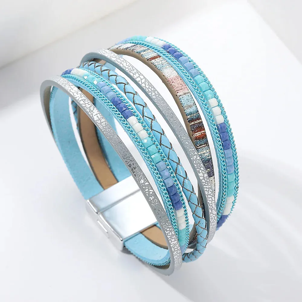 'Beach' Cuff Bracelet - ocean