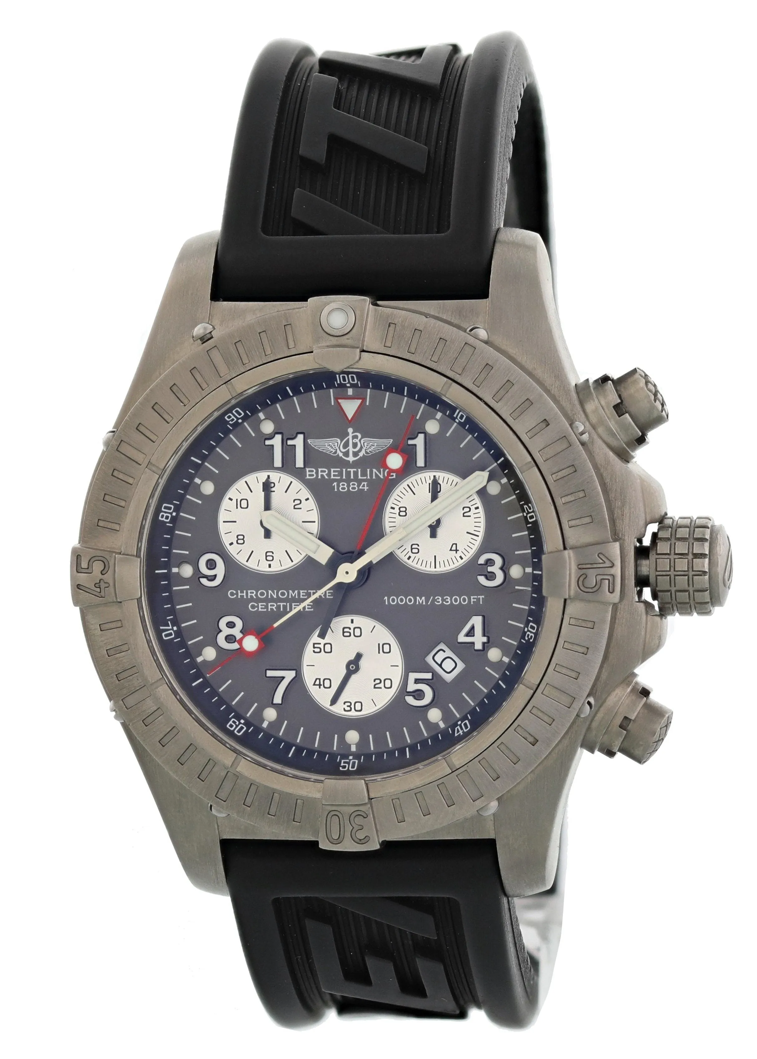 Breitling Avenger E73360 Titanium Quartz Watch