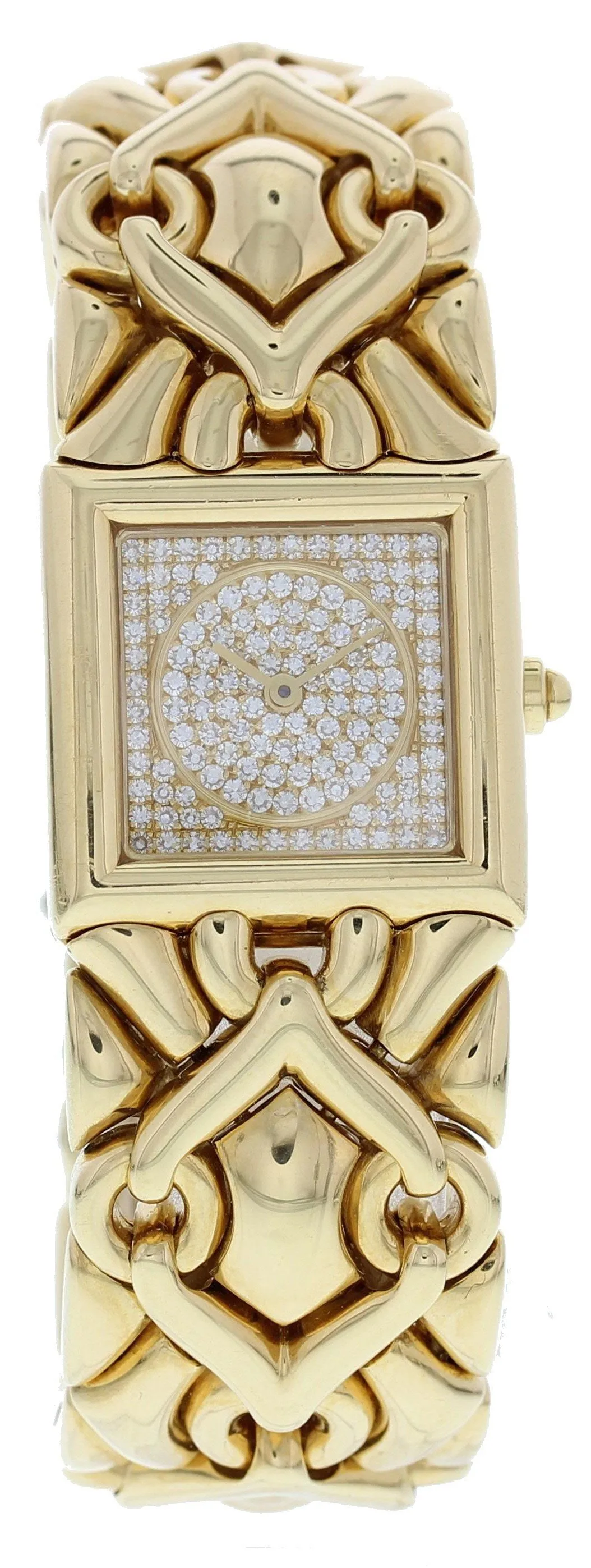 Bvgari BJ06 18k Yellow Gold & Diamond Ladies Watch