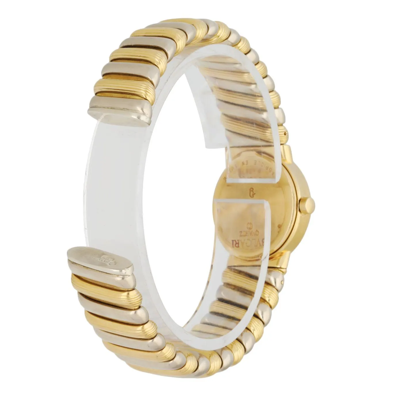 Bvlgari Tubogas BB 23.2T 18K Yellow & White Gold Ladies Watch