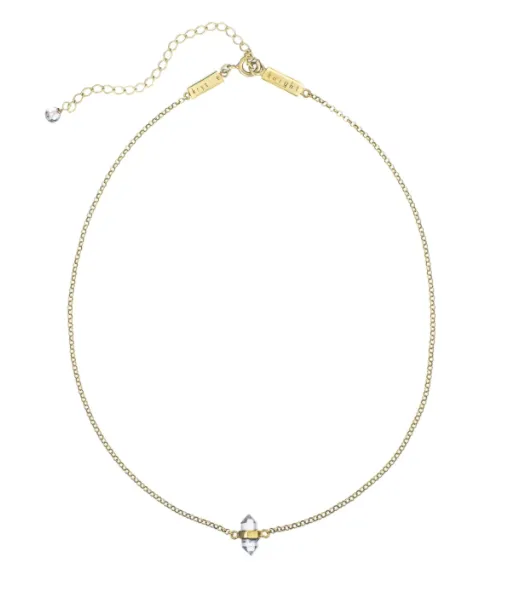 Calming Quartz Choker Gold