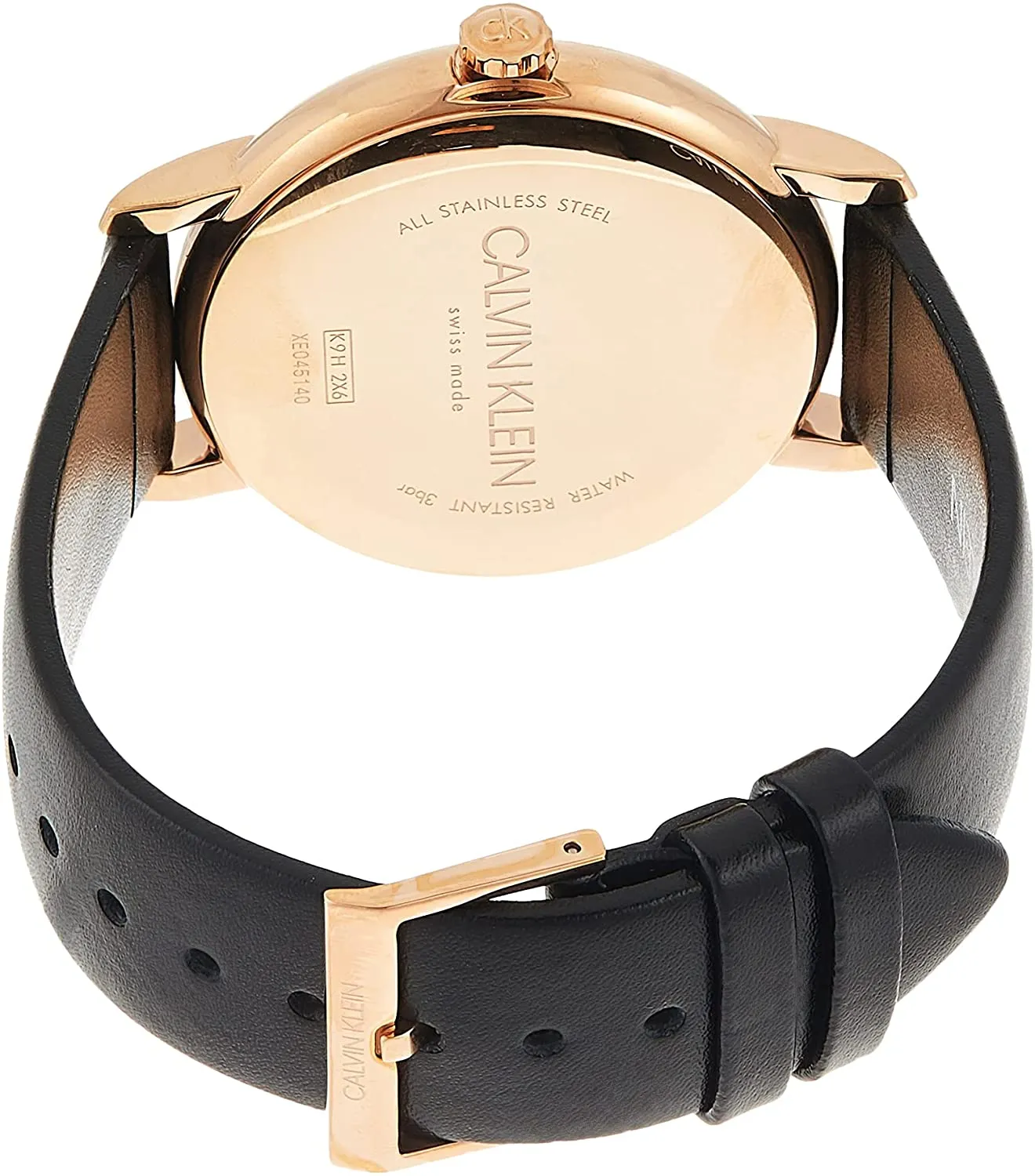 Calvin Klein Rose-Gold Dial Quartz Men's Watch| K9H2X6C6