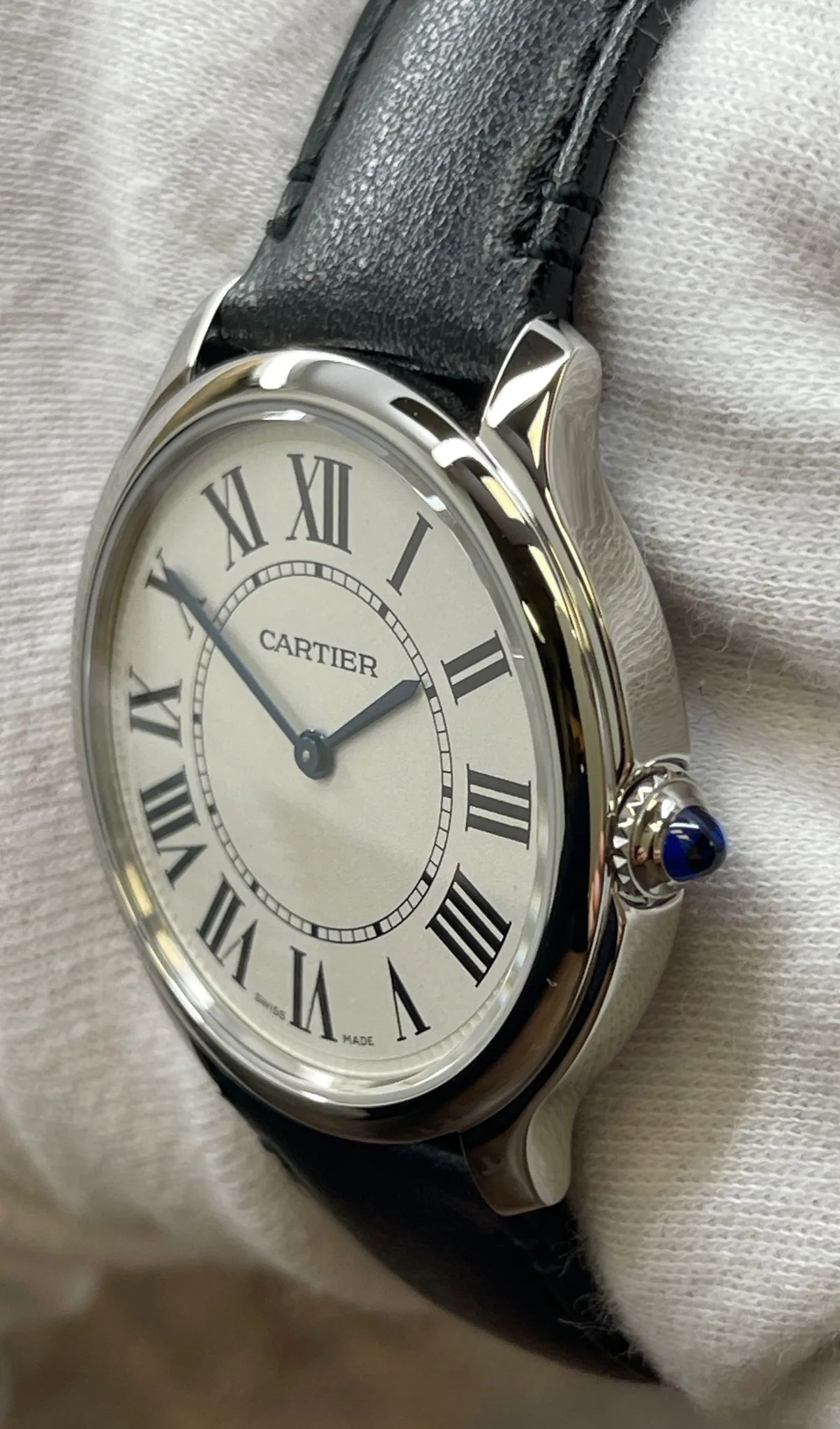 Cartier Ronde Must De Cartier WSRN0031 Silver Dial Quartz Watch