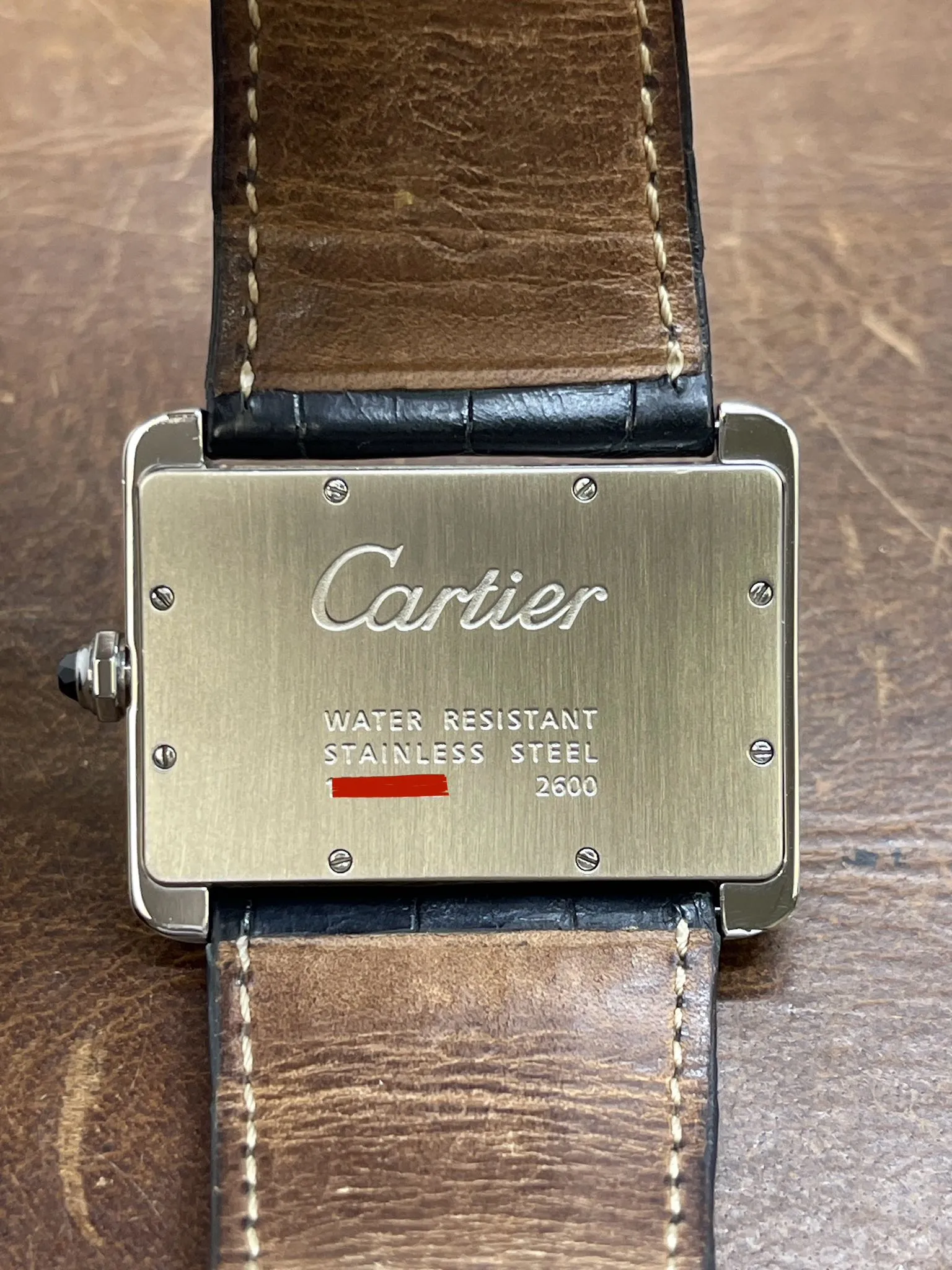 Cartier Tank Divan 2600 Silver Dial Quartz Women's Watch