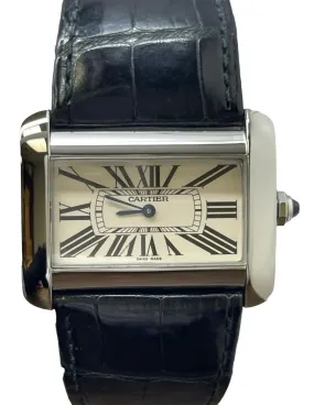 Cartier Tank Divan 2600 Silver Dial Quartz Women's Watch