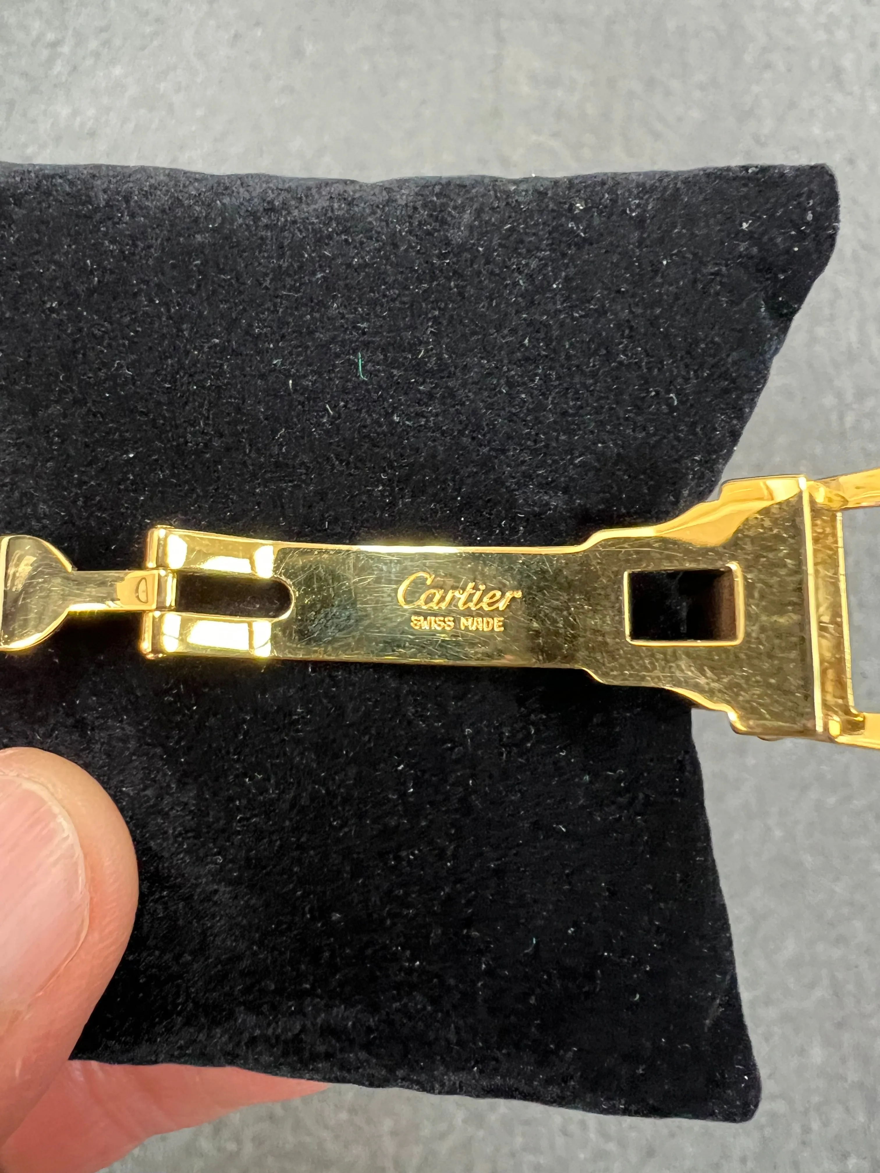 Cartier Vendome Must De Cartier Vermeil Wristwatch