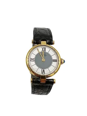 Cartier Vendome Must De Cartier Vermeil Wristwatch