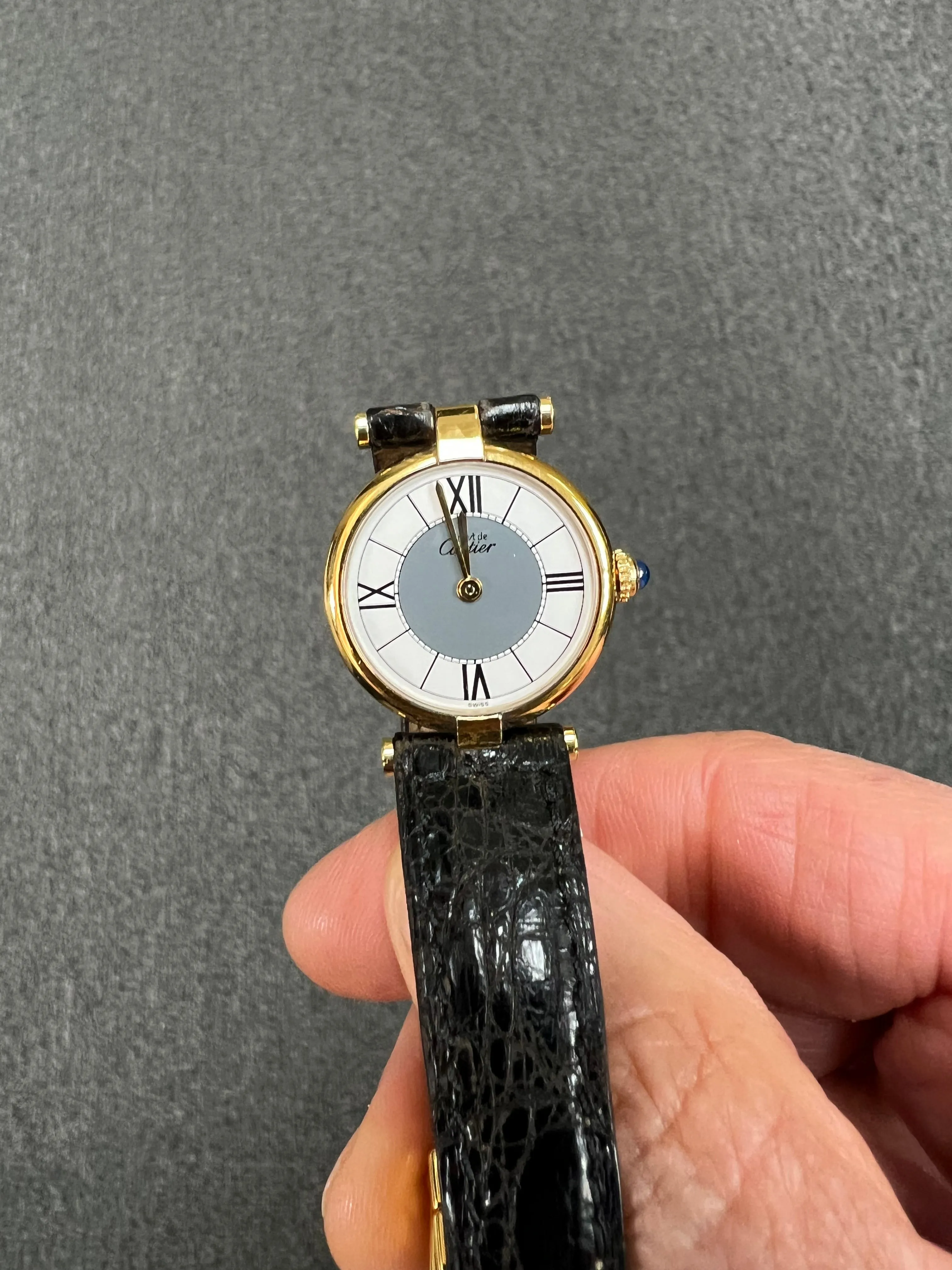 Cartier Vendome Must De Cartier Vermeil Wristwatch