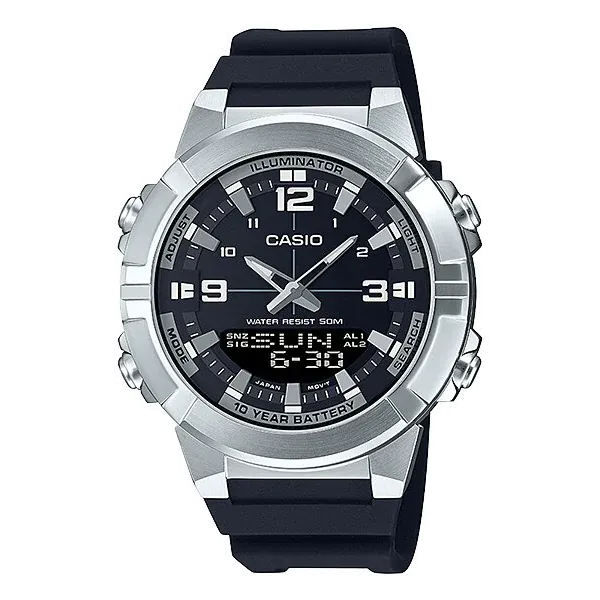 Casio Analog Digital World Time Men's Watch | AMW-870-1AVDF