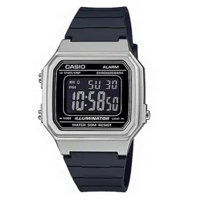 Casio Classic Black Resin Digital Men's Watch - W215H-7B