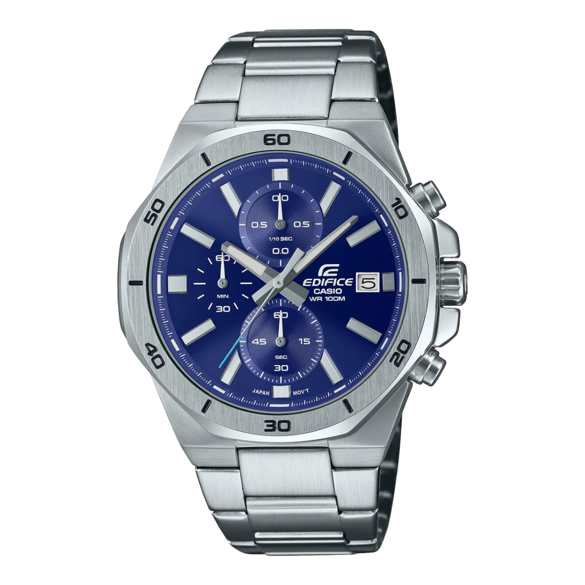 Casio Edifice Chronograph Blue Dial Men's Watch| EFV-640D-2AVUDF