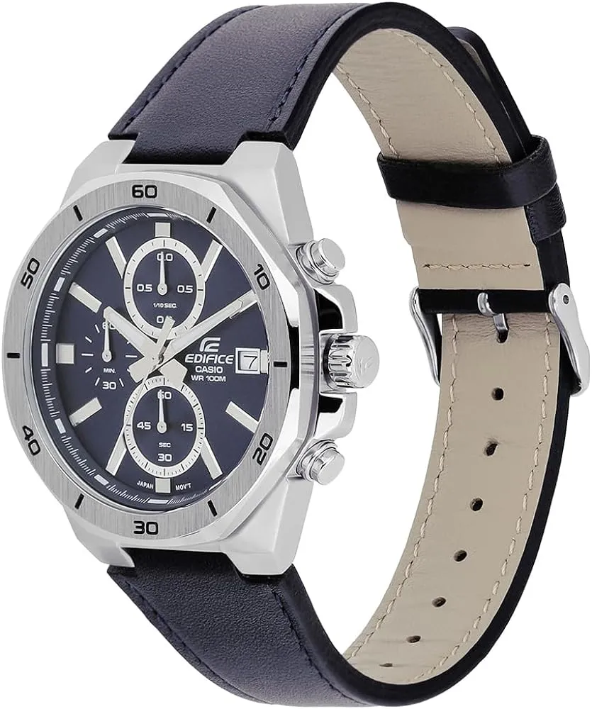 Casio Edifice Chronograph Blue Dial Men's Watch | EFV-640L-2AVUDF