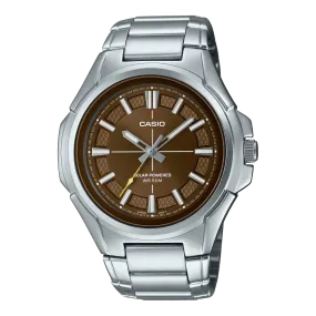 Casio Solar Powered Stainless Steel Men's Watch| MTP-RS100D-5AVDF