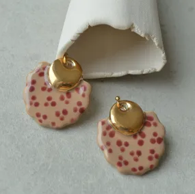 Ceramic earrings No. 12