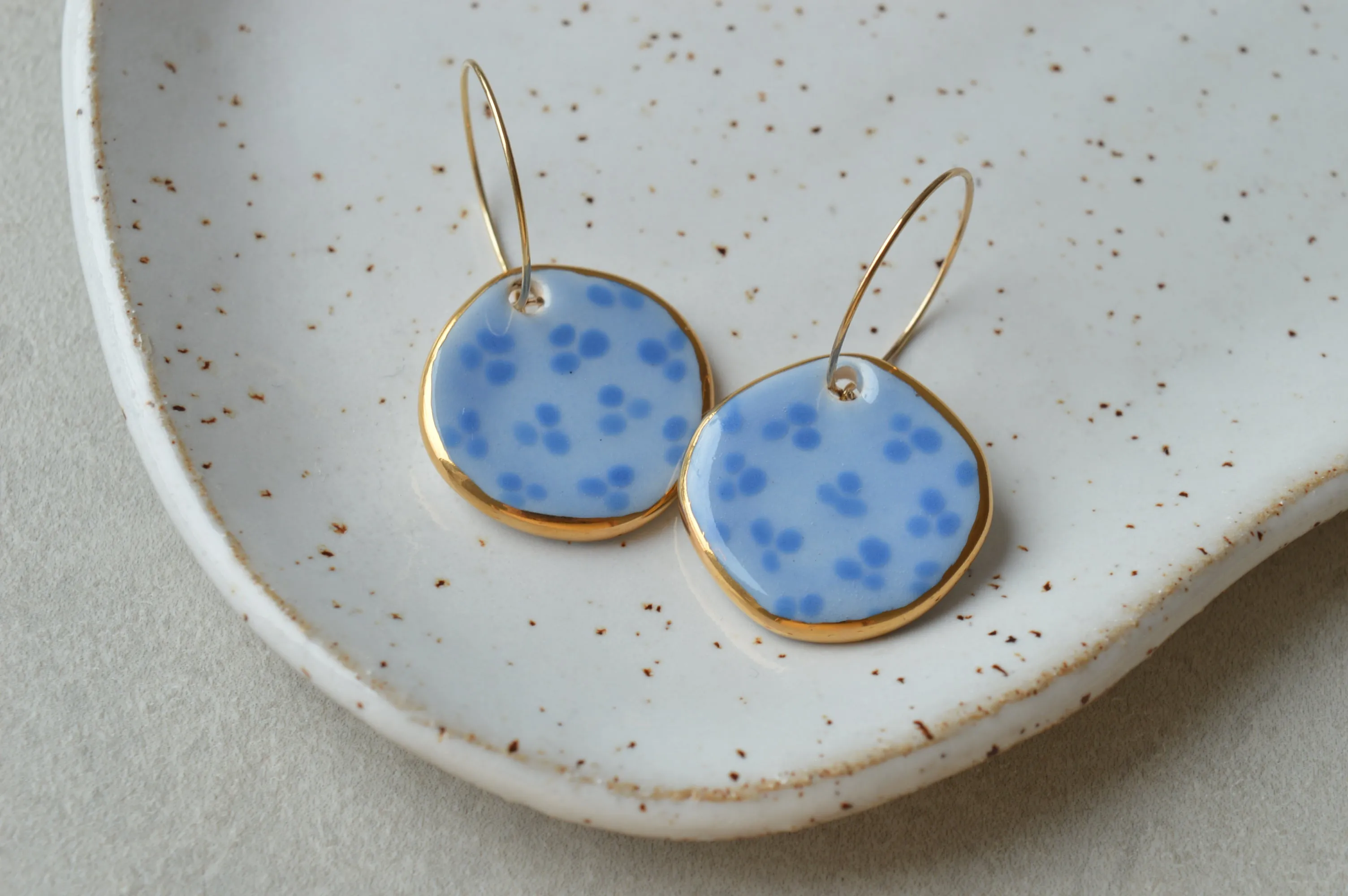 Ceramic earrings No. 32