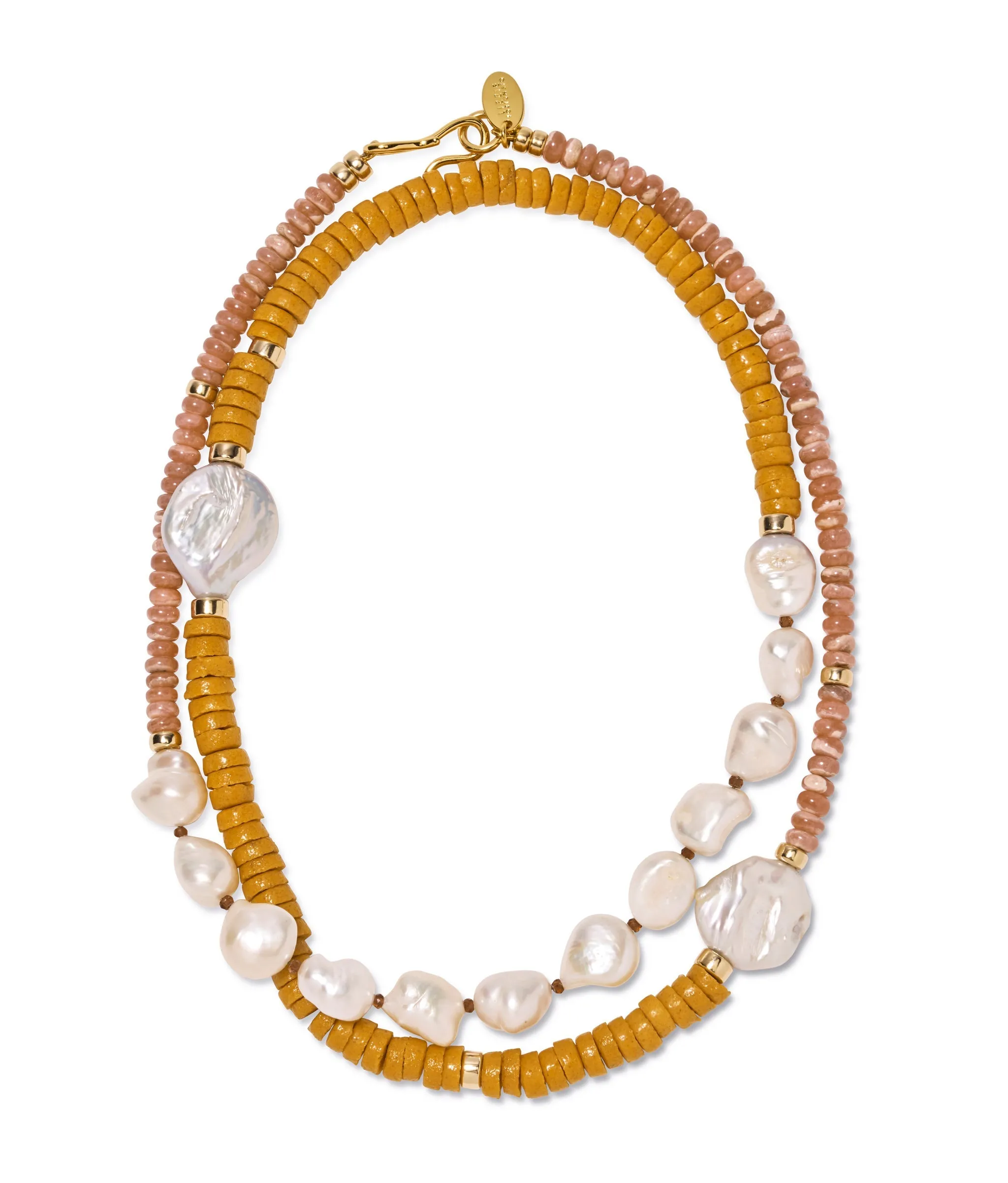 Clement Necklace in Citrus