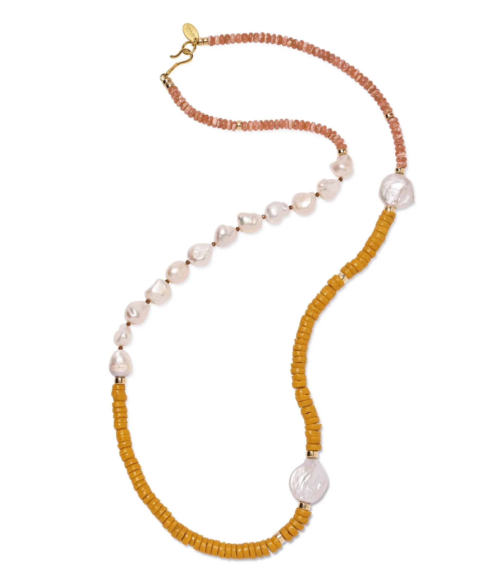 Clement Necklace in Citrus