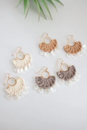 Colette Raffia Earrings