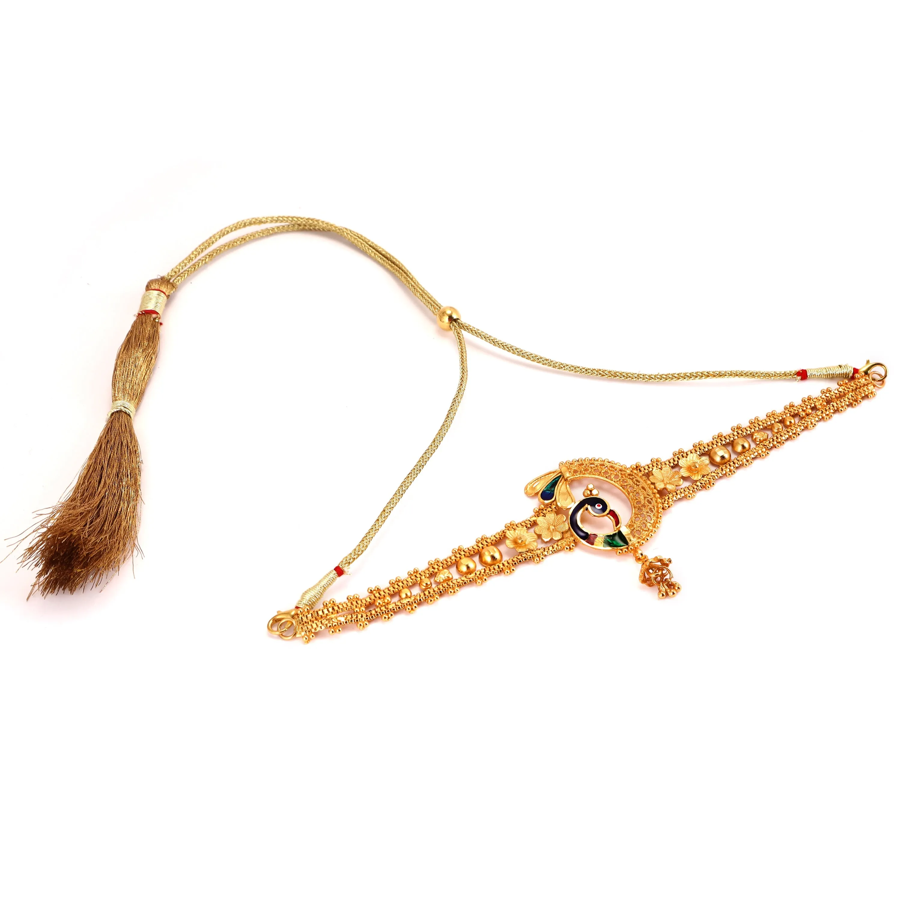 Dancing Peacock Choker Set