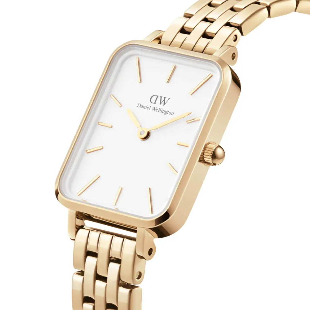 Daniel Wellington Quadro 5-Link Evergold Watch