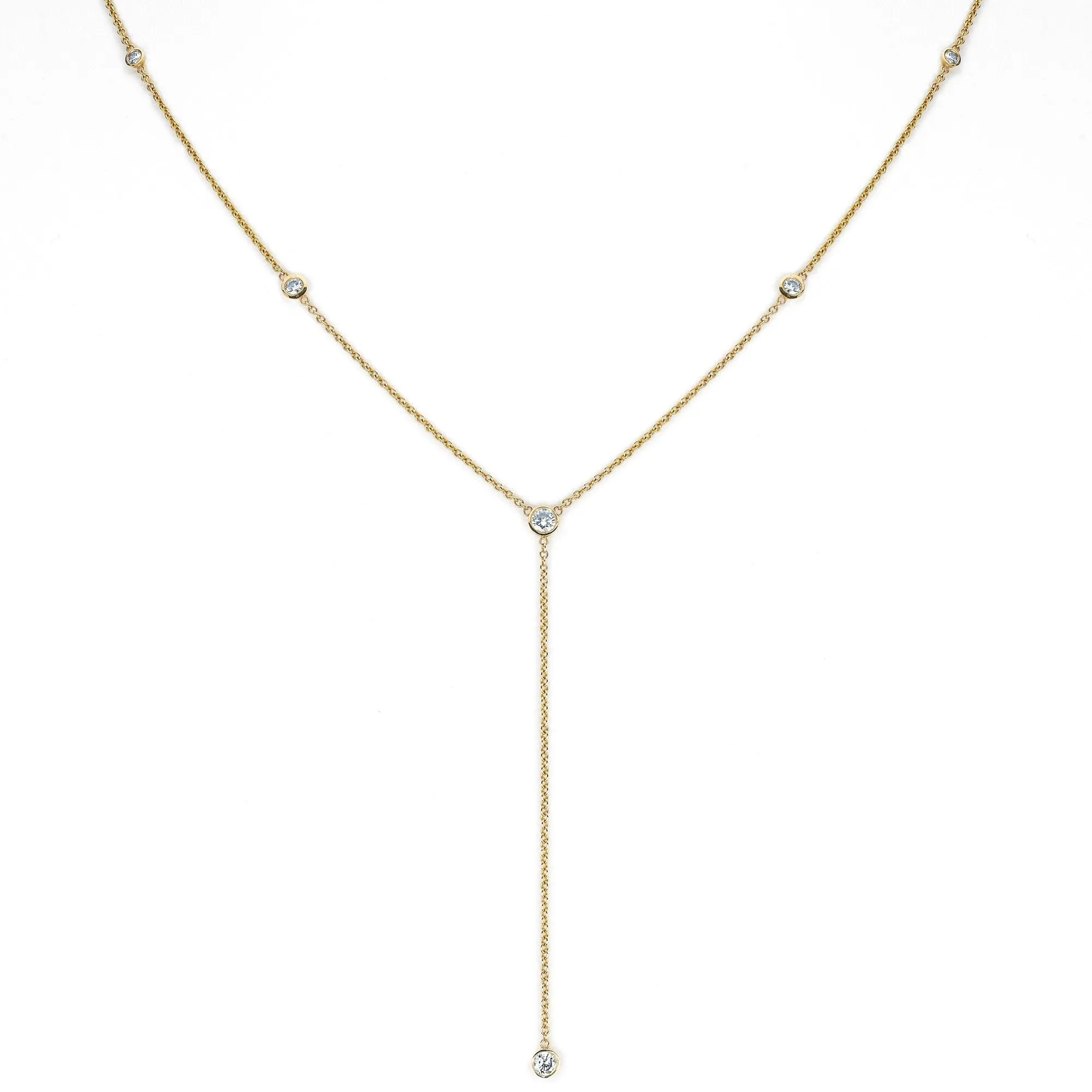 Diamond Star Droplet Lariat