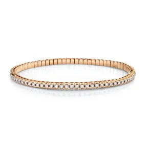 DIAMOND TENNIS STRETCH BRACELET, 2.2cts