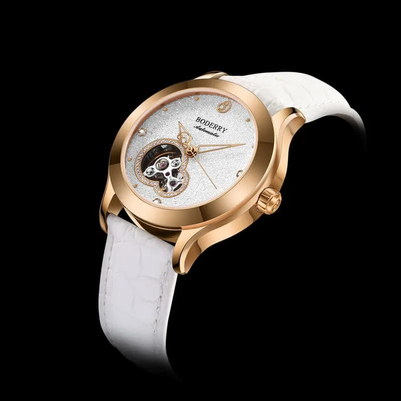 DRAGONFLY - Luxury Women Automatic Watch | Rose Gold Case