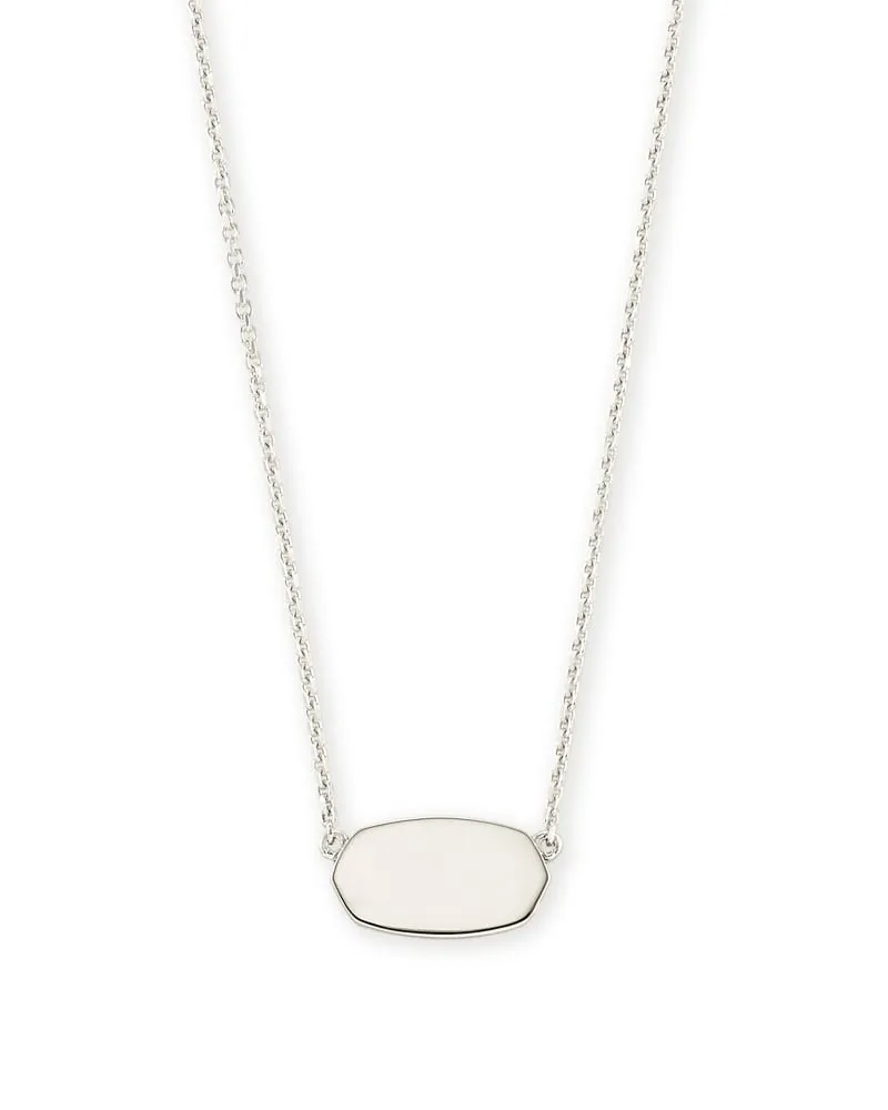 Elisa Metal Necklace Sterling Silver