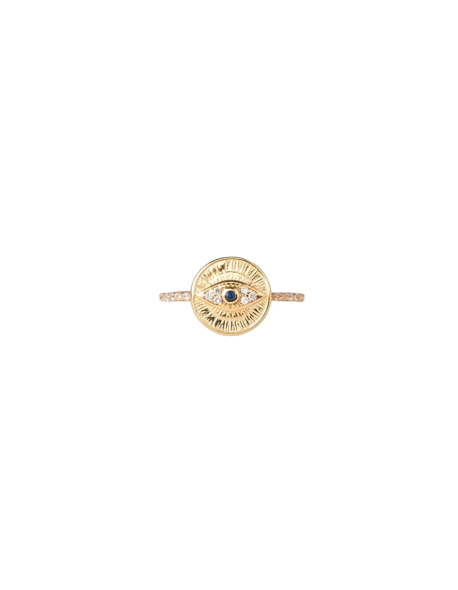 Elly Lou Mati Ring- Light Gold